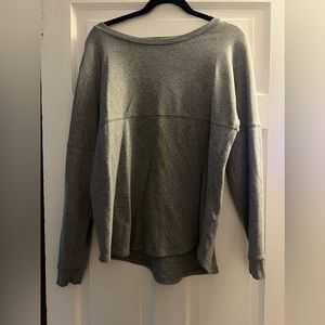 TNA High/Low Crewneck Sweater